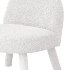 Best Drawer ABICA Fauteuil en tissu bouclette