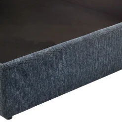 Discount Drawer ACARA Lit coffre matelassé en tissu 160x200cm