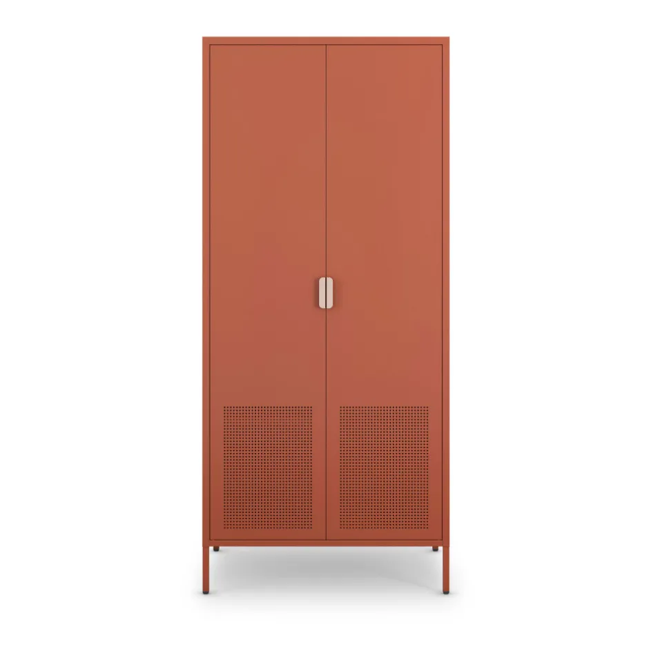 Online Drawer ADEL Armoire 2 portes en métal H180cm