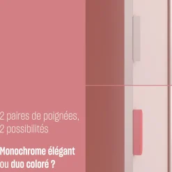 Online Drawer ADEL Armoire 2 portes en métal H180cm