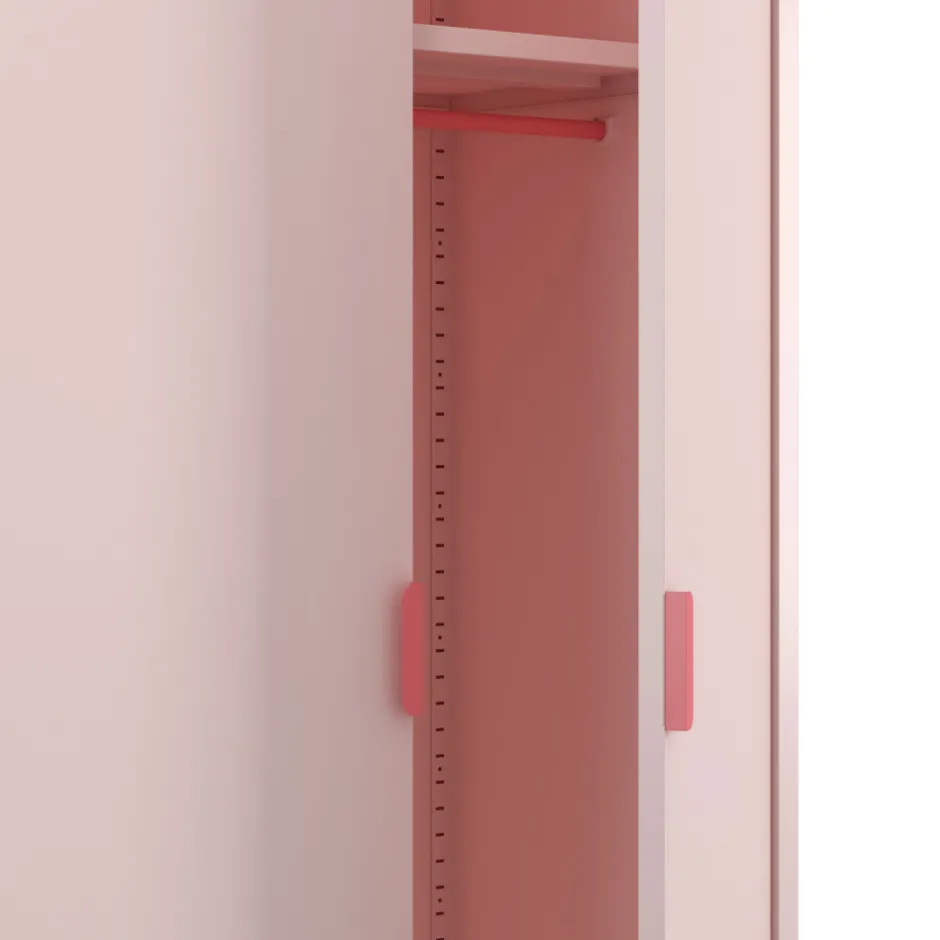 Online Drawer ADEL Armoire 2 portes en métal H180cm
