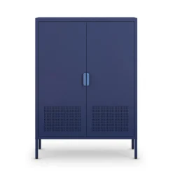 Clearance Drawer ADEL Buffet haut 2 portes en métal H110cm