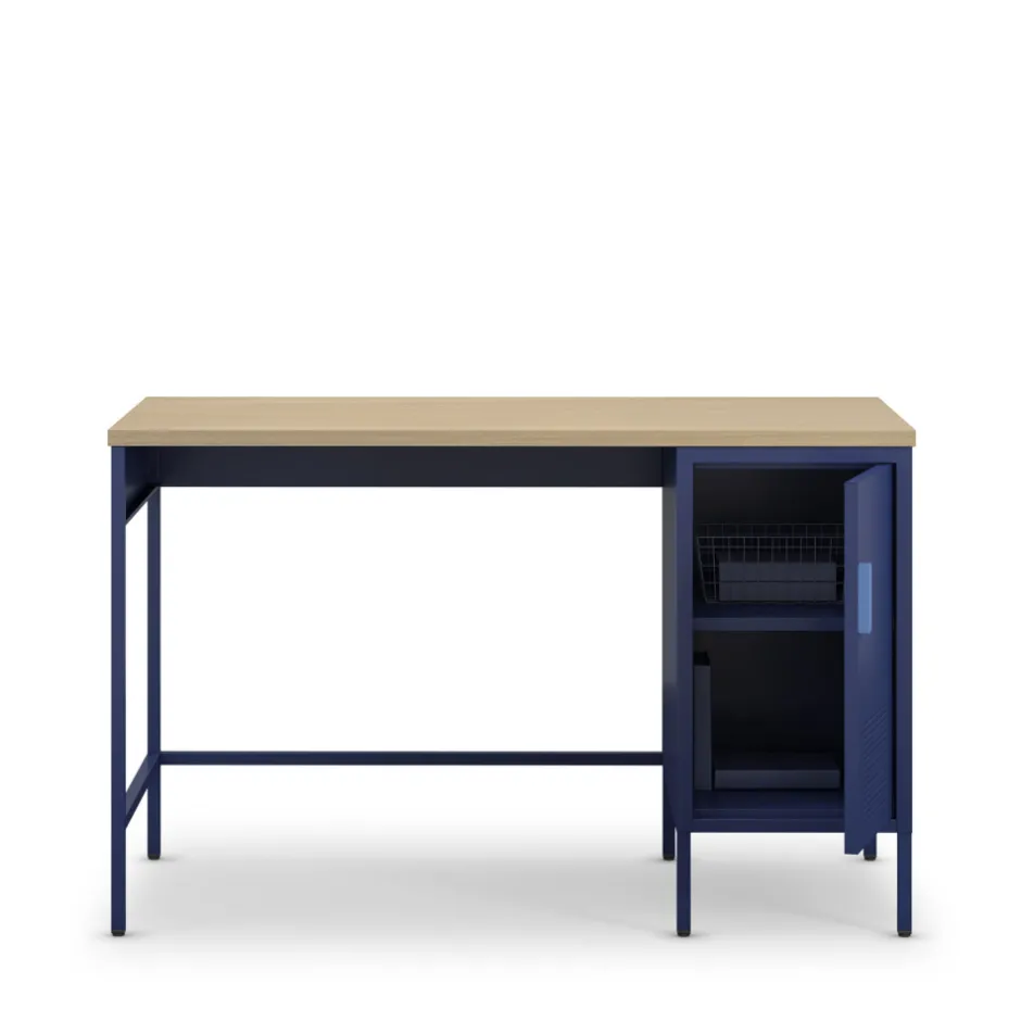 Hot Drawer ADEL Bureau 1 porte en métal L120cm