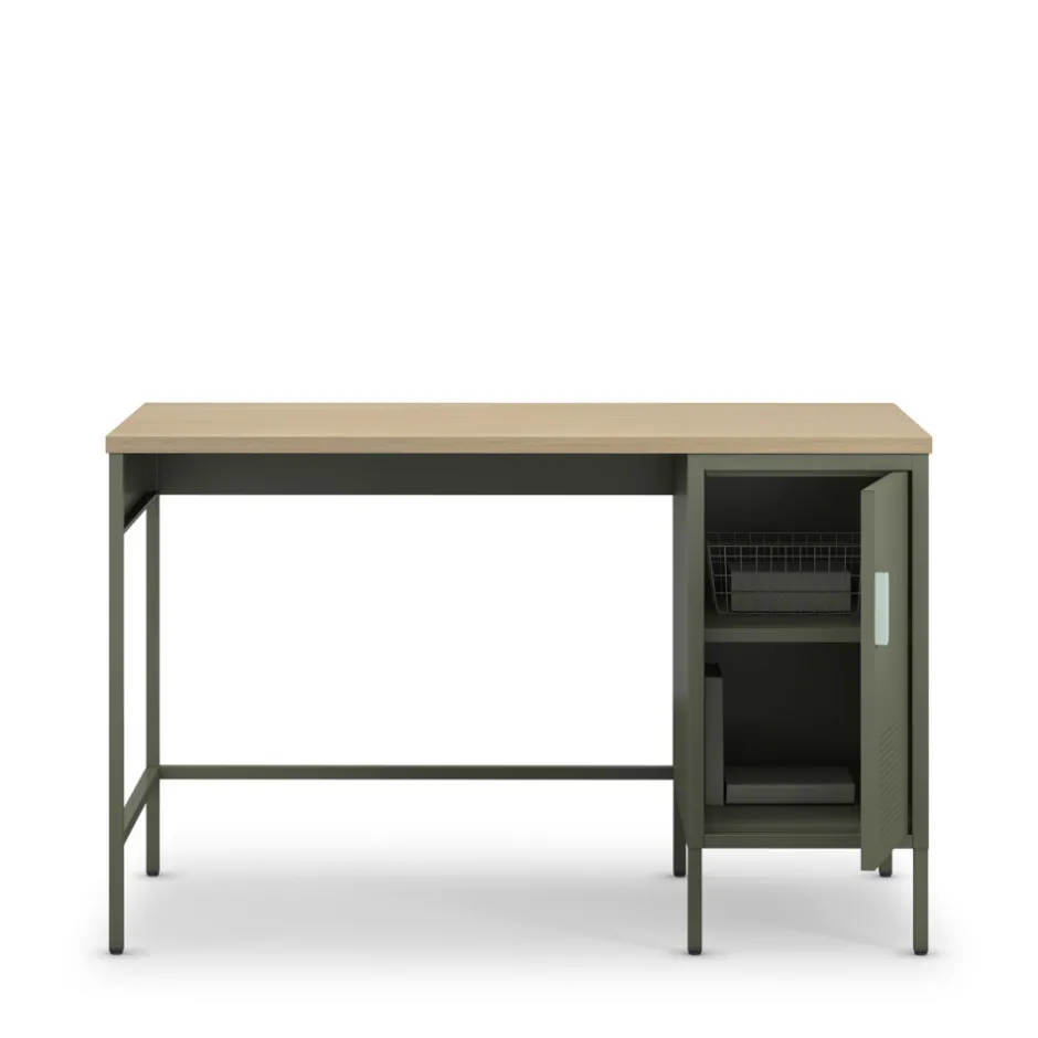 Hot Drawer ADEL Bureau 1 porte en métal L120cm