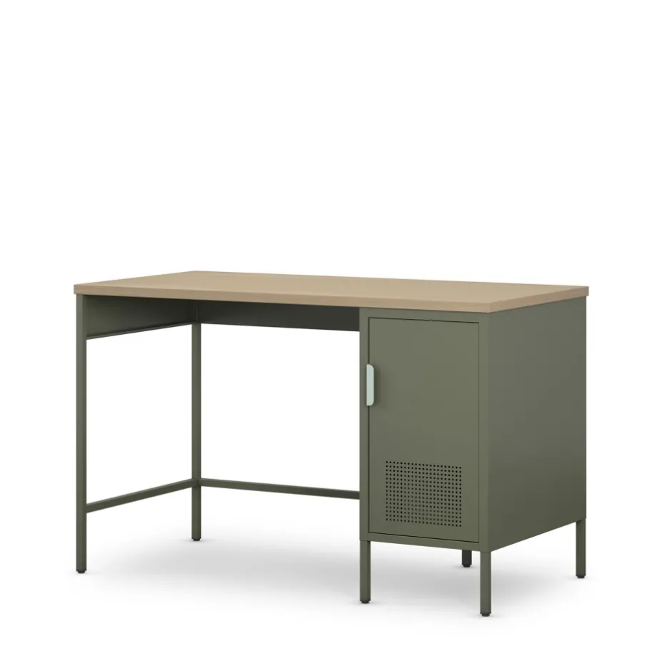 Hot Drawer ADEL Bureau 1 porte en métal L120cm