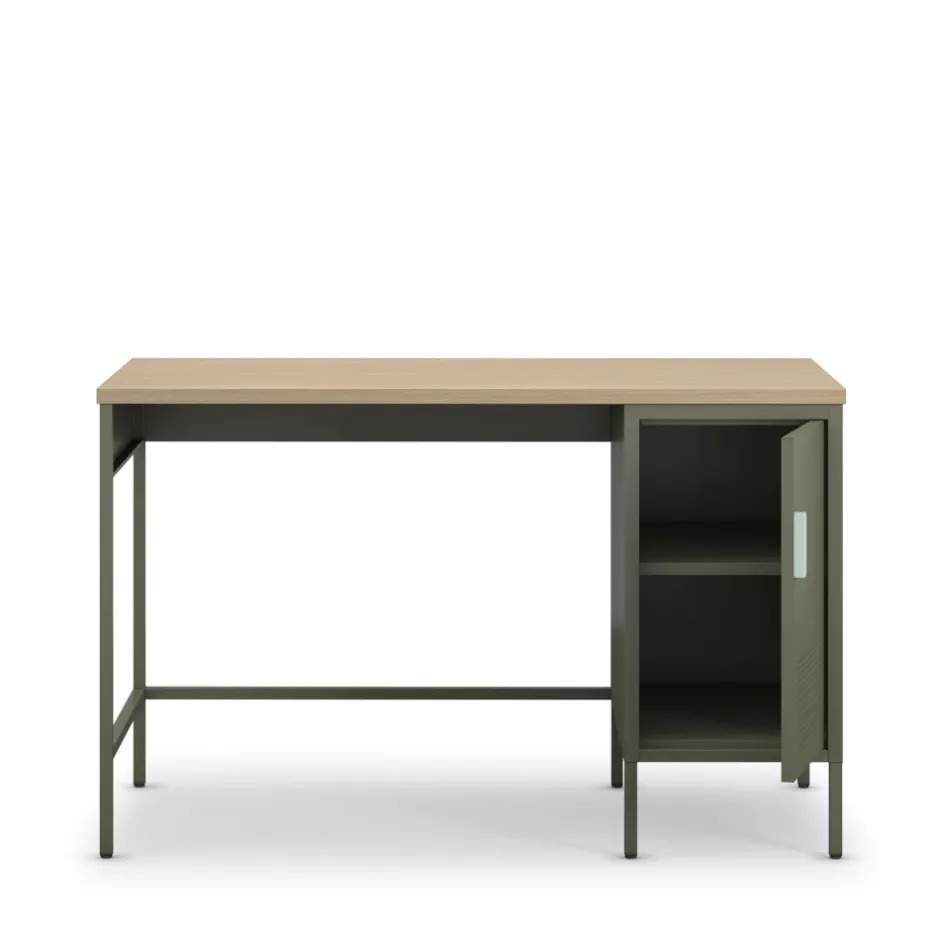 Hot Drawer ADEL Bureau 1 porte en métal L120cm