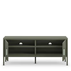 Hot Drawer ADEL Meuble TV 2 portes en métal L120cm