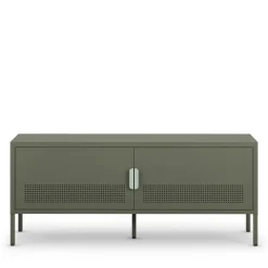 Hot Drawer ADEL Meuble TV 2 portes en métal L120cm