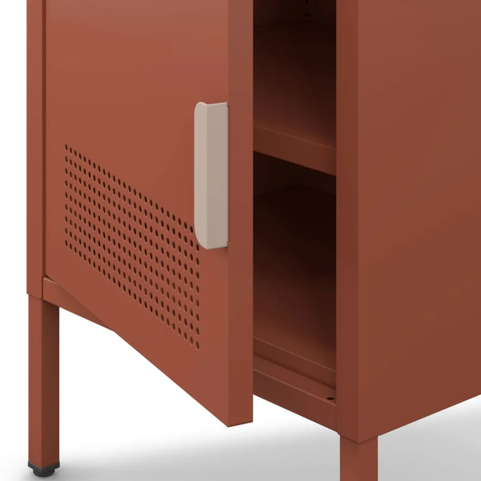 Discount Drawer ADEL Table de chevet 1 porte en métal L40cm