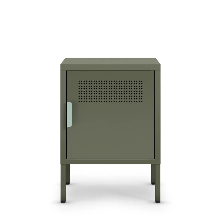 Discount Drawer ADEL Table de chevet 1 porte en métal L40cm