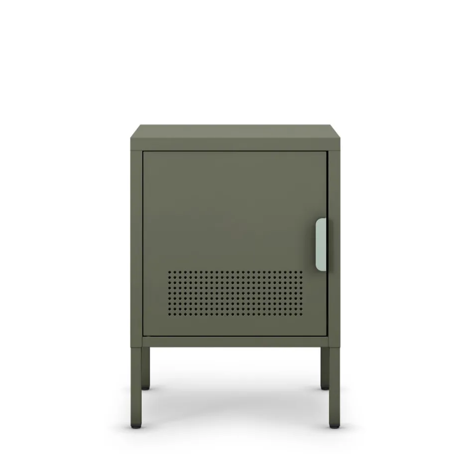 Discount Drawer ADEL Table de chevet 1 porte en métal L40cm