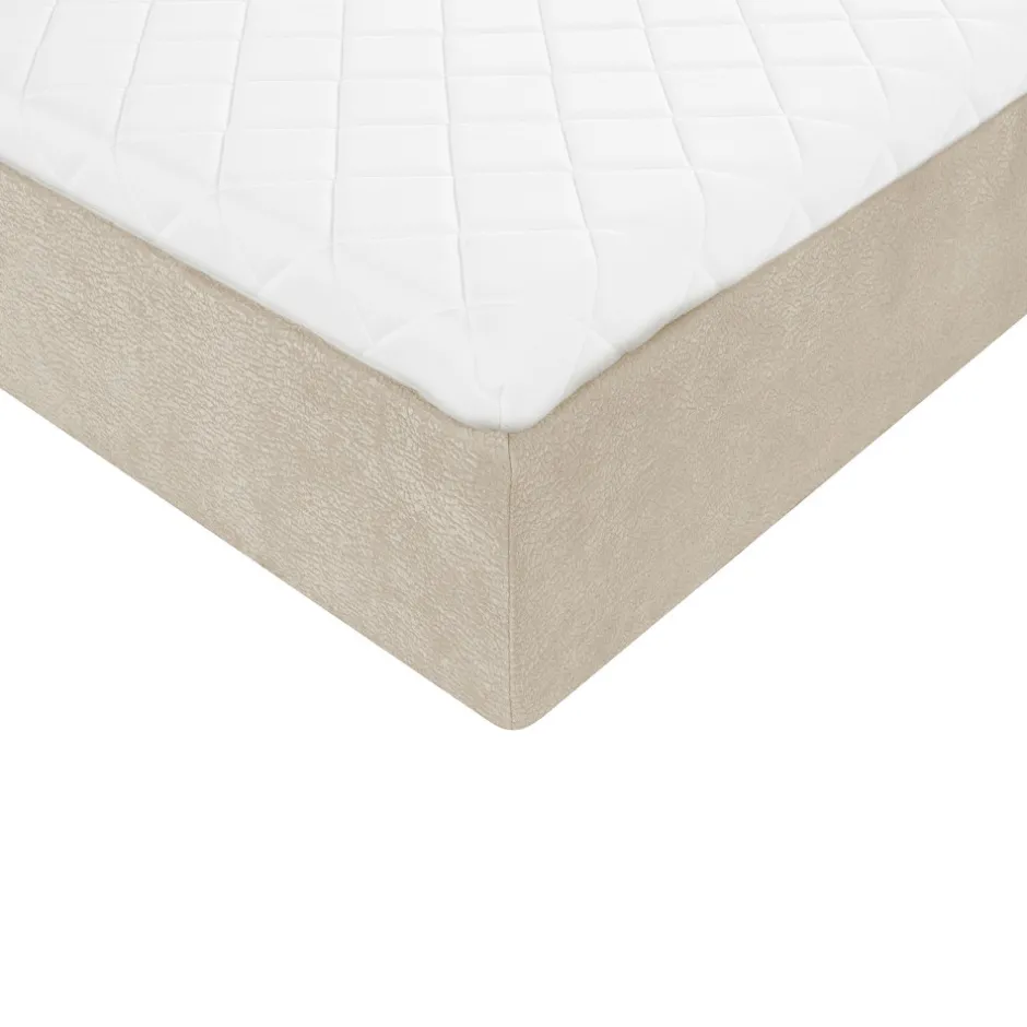 Discount Drawer AIR NEST Lit complet compressé boxspring en tissu 160x200cm