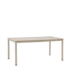 Outlet House Nordic ALCUDIA Table à manger 8 personnes en céramique et métal