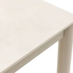 Outlet House Nordic ALCUDIA Table à manger 8 personnes en céramique et métal