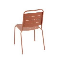 Best Drawer ARIA Lot de 4 chaises de jardin en métal