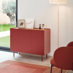 Hot Teulat ARISTA Buffet en bois 3 portes 3 tiroirs L110cm