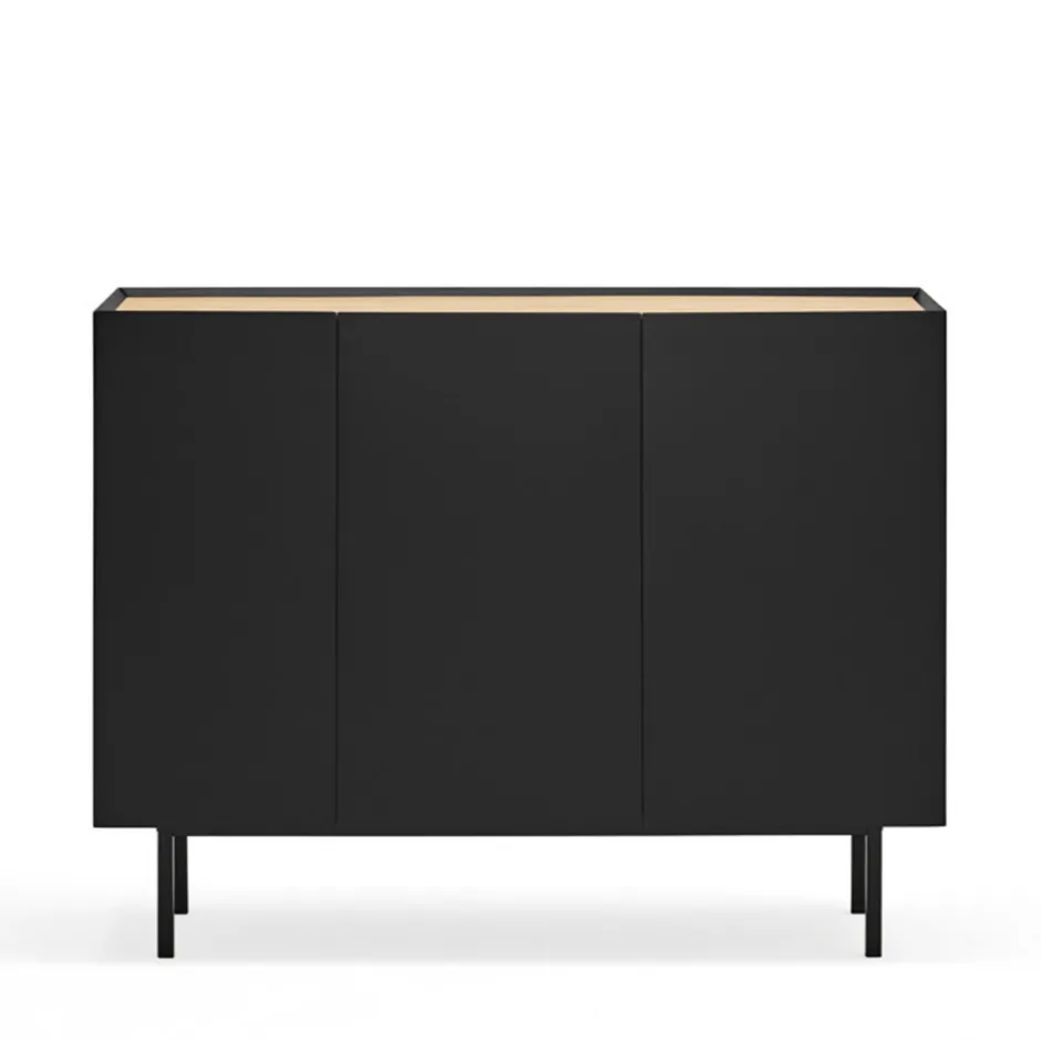 Hot Teulat ARISTA Buffet en bois 3 portes 3 tiroirs L110cm