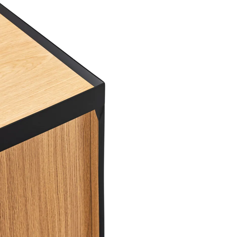 Hot Teulat ARISTA Buffet en bois 3 portes 3 tiroirs L110cm