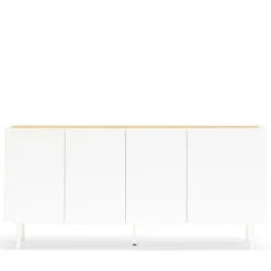 Best Teulat ARISTA Buffet en bois 4 portes 3 tiroirs L165cm