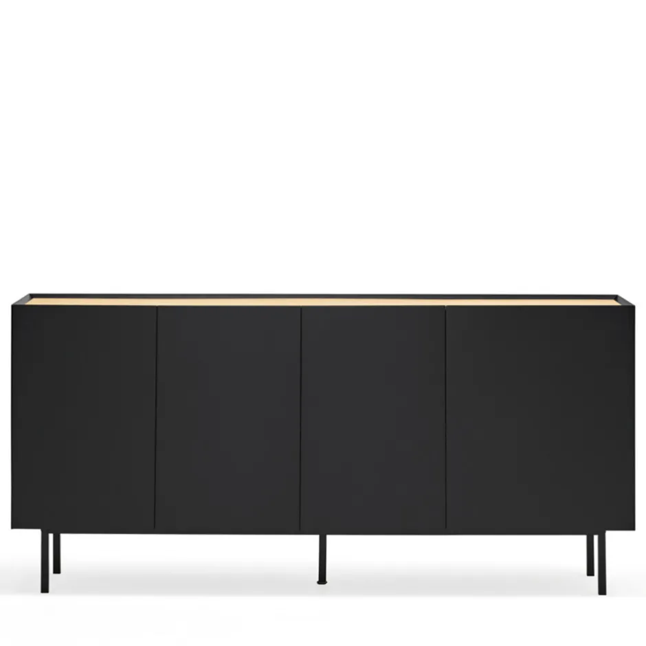 Best Teulat ARISTA Buffet en bois 4 portes 3 tiroirs L165cm