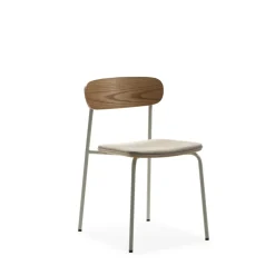 Hot No name ARNO Lot de 2 chaises en tissu et métal