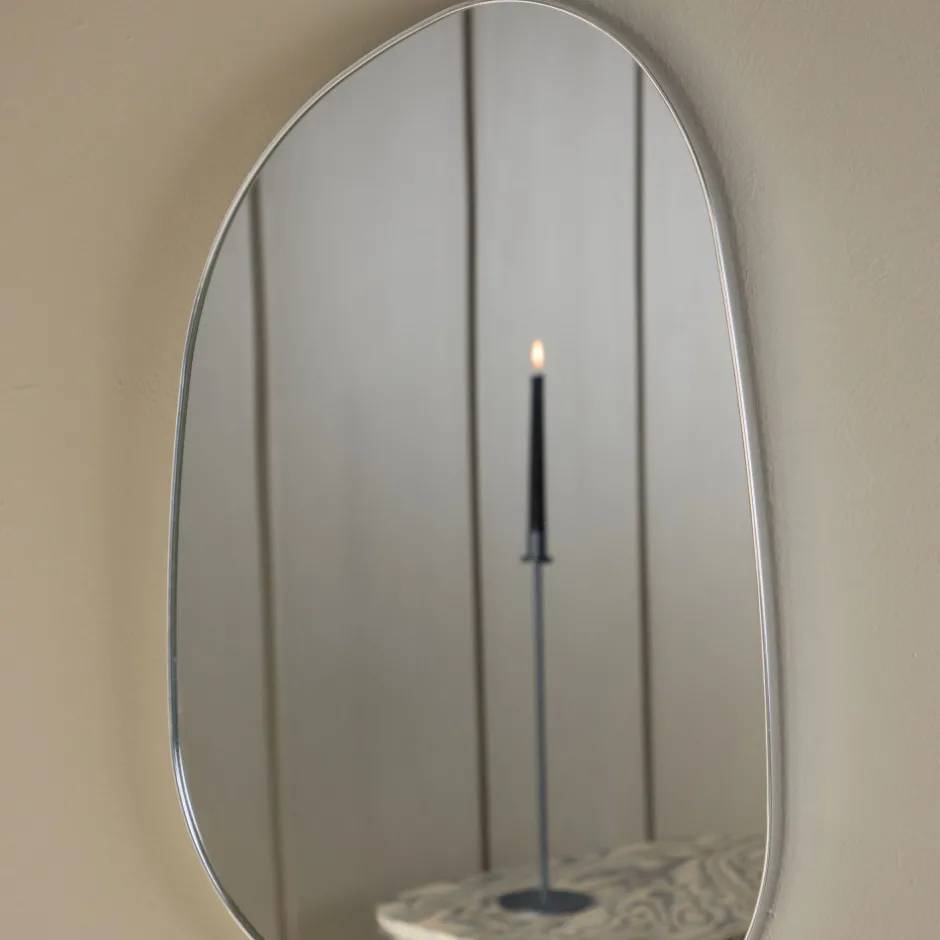 Sale Venture Home ASKERSUND Miroir organique en aluminium 65x40cm
