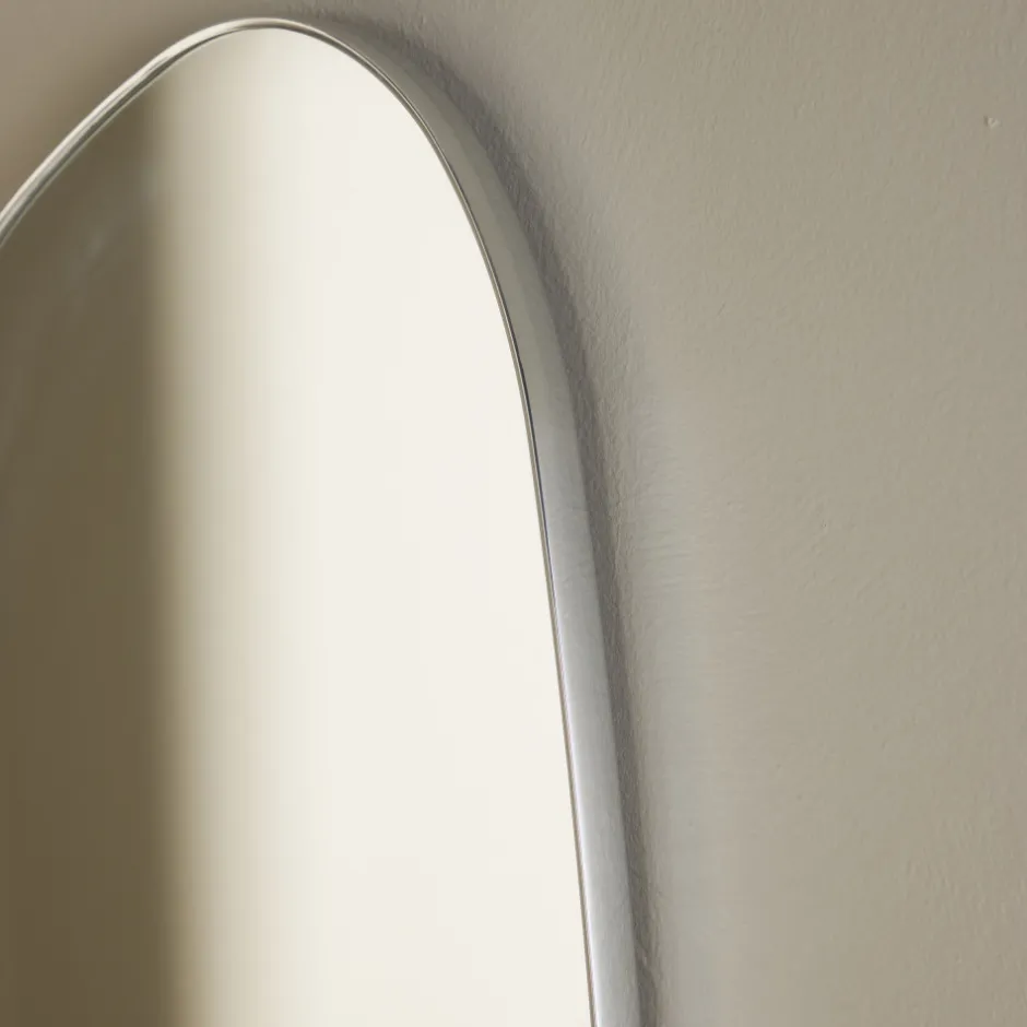 Sale Venture Home ASKERSUND Miroir organique en aluminium 65x40cm
