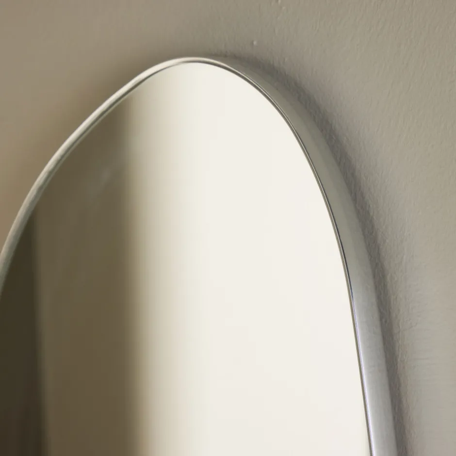 Sale Venture Home ASKERSUND Miroir organique en aluminium 65x40cm