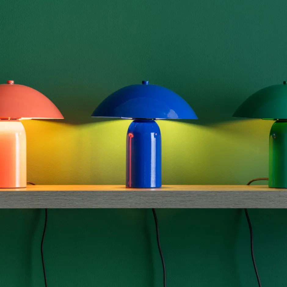 Clearance Leitmotiv ASTUTO Lampe à poser champignon en métal