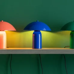 Clearance Leitmotiv ASTUTO Lampe à poser champignon en métal