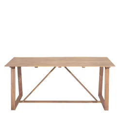 Best Drawer AVA Table à manger de jardin 6 personnes en bois