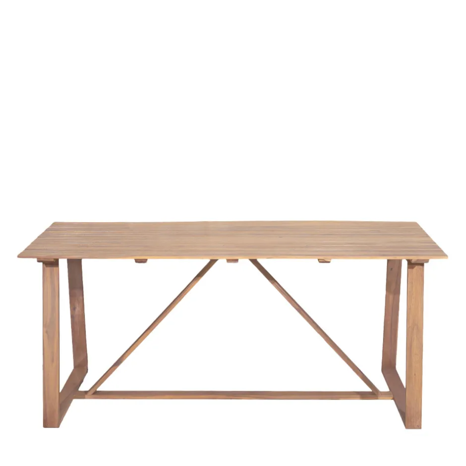 Best Drawer AVA Table à manger de jardin 6 personnes en bois