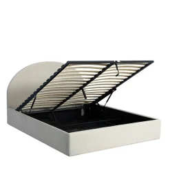 Online Drawer BACKO Lit coffre en tissu 160x200cm