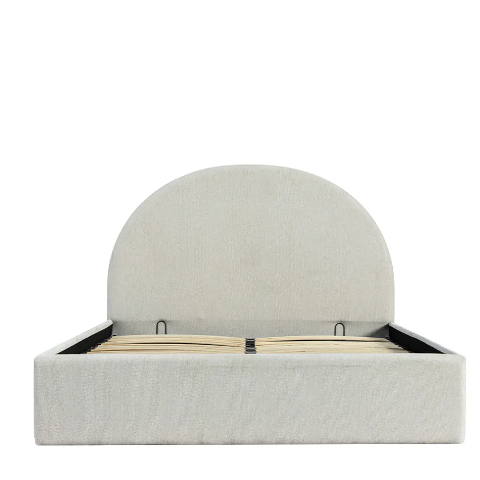 Outlet Drawer BACKO Lit coffre en tissu 140x190cm
