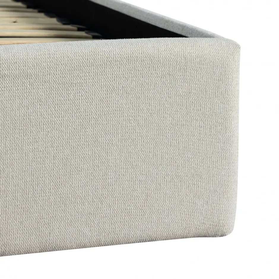 Outlet Drawer BACKO Lit coffre en tissu 140x190cm