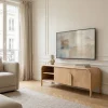 Sale Drawer BALI Meuble TV 2 portes en bois massif L150cm