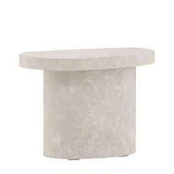 Discount Venture Home BASTAD Table d'appoint organique en effet marbre 50x30cm