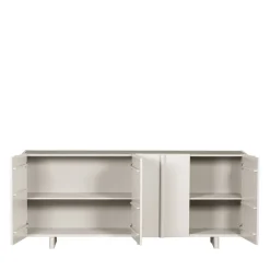 Discount Woood BASU Buffet 4 portes en bois L200cm
