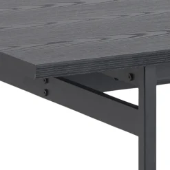 Drawer BATARA Table à manger 8 personnes en bois et métal