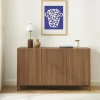 Sale No name BELLY Buffet 3 portes en bois L140cm