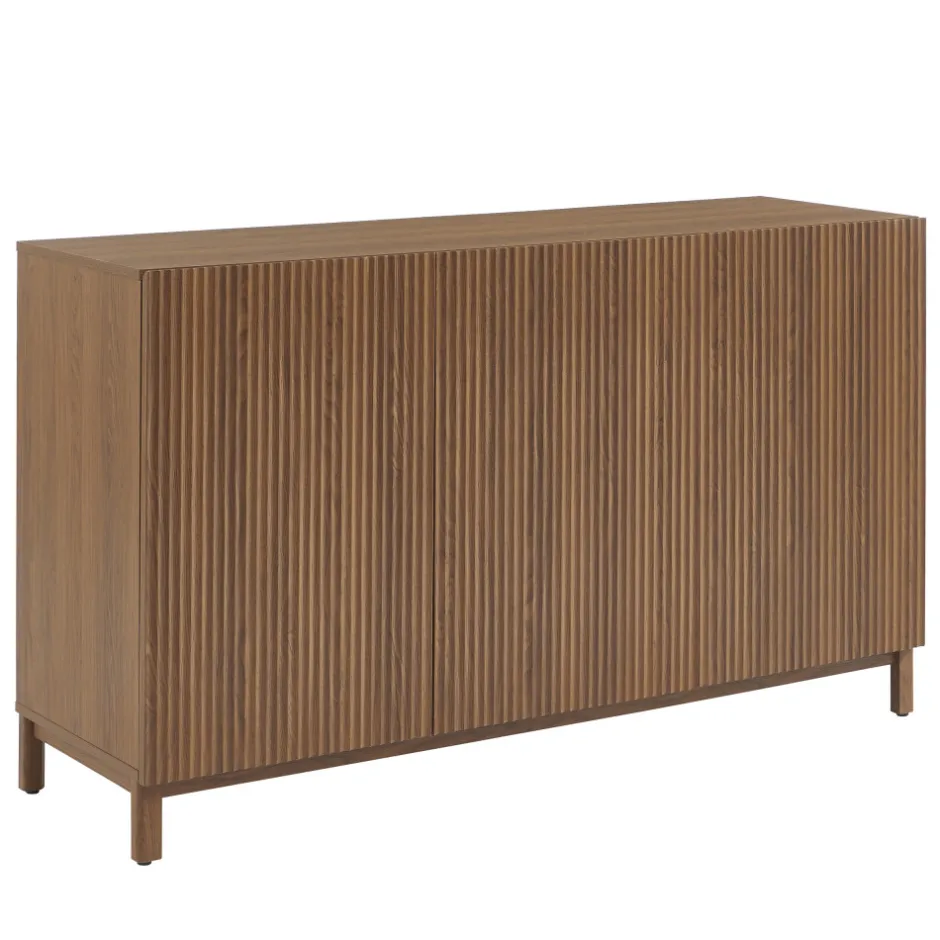 Sale No name BELLY Buffet 3 portes en bois L140cm