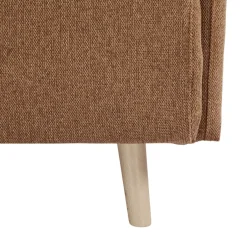 Best Drawer BELUSHI Canapé convertible 2 places en tissu pieds bois clair