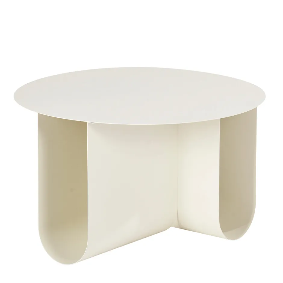 New Drawer BLUM Table basse ronde en métal ø60cm