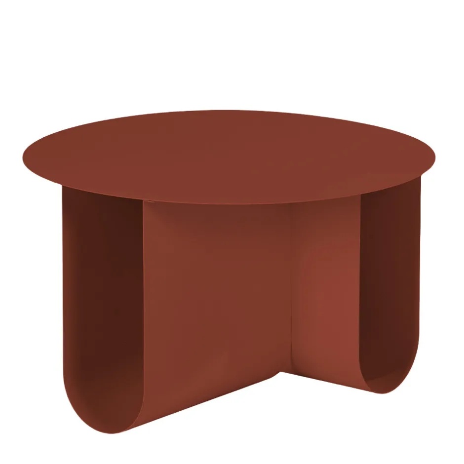 New Drawer BLUM Table basse ronde en métal ø60cm