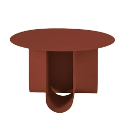 New Drawer BLUM Table basse ronde en métal ø60cm