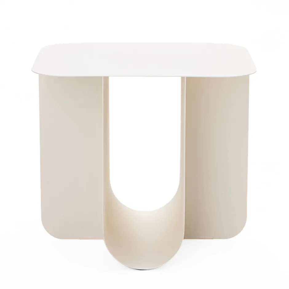 New Drawer BLUM Table d'appoint en métal 45x40cm