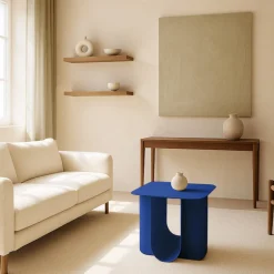 New Drawer BLUM Table d'appoint en métal 45x40cm