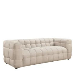 Best Drawer BOLLY Canapé droit 3 places en tissu