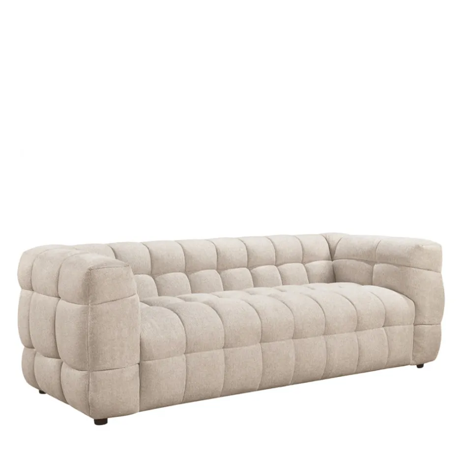 Best Drawer BOLLY Canapé droit 3 places en tissu