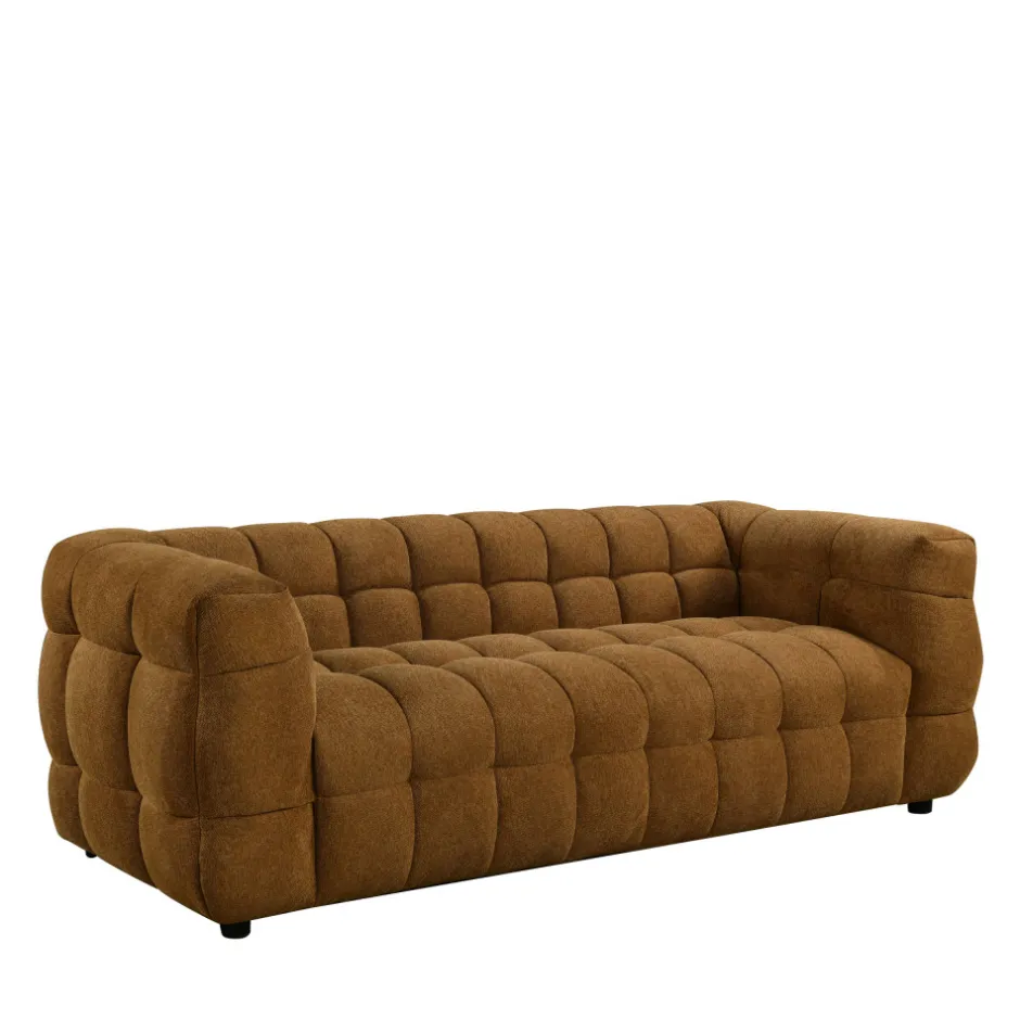 Best Drawer BOLLY Canapé droit 3 places en tissu